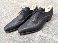 black stingray derby handmade shoes 116-03 (1)